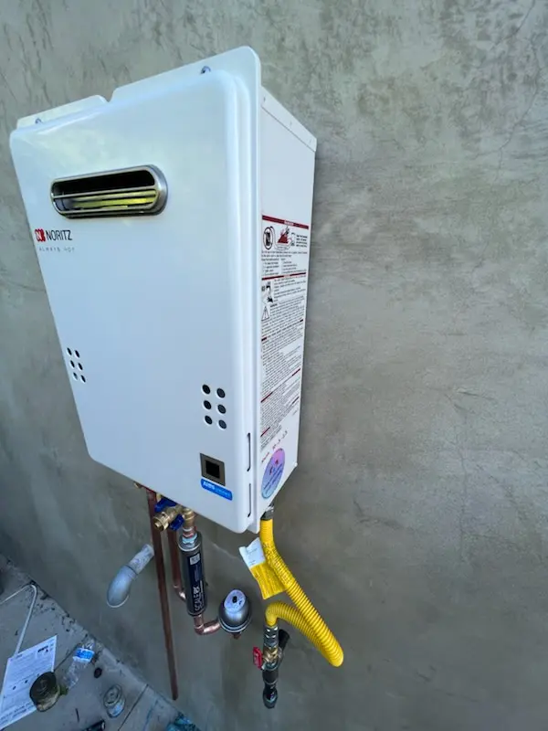 Tankless water heater installation for Newark Heights homes